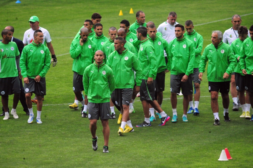 La selección de fútbol de Argelia