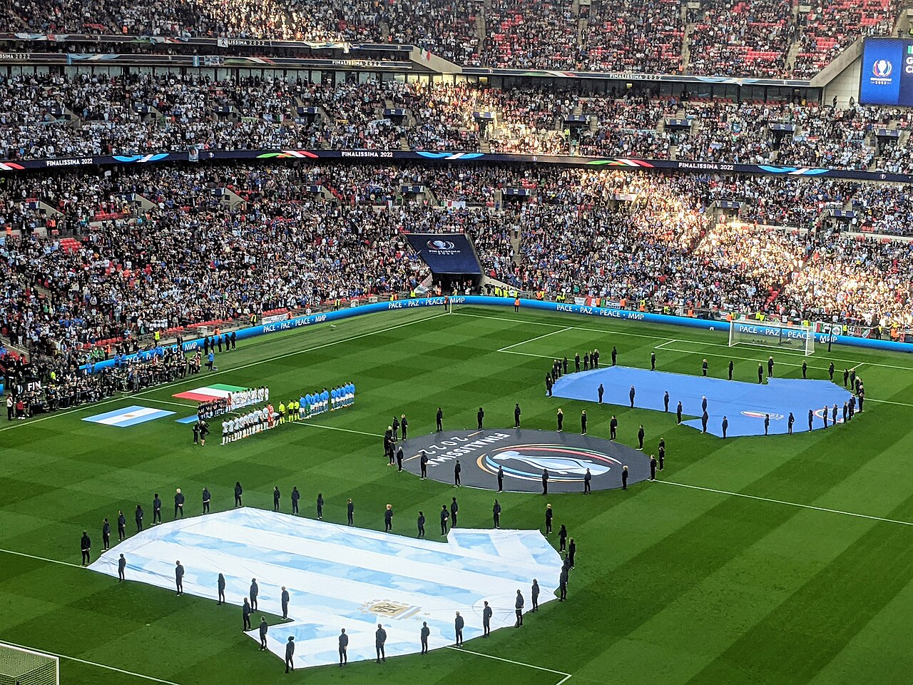 Argentina ante Italia en Wembley, Finalissima 2022: el 3-0 fue parte de los diez partidos sin perder contra europeos