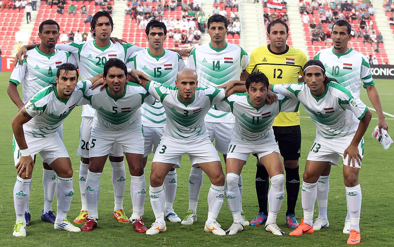 La selección de fútbol de Irak