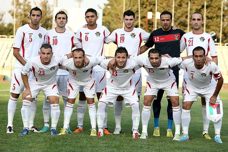 La selección de fútbol de Jordania